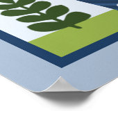 Dinosaurier 2 Wall Art Poster (Ecke)