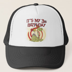 Dinosaurier 3. Geburtstag - Hemden und Geschenke Truckerkappe