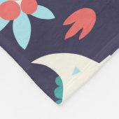 Dinosaurier Adventure Nahtlos Design Fleecedecke (Ecke)