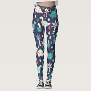 Dinosaurier Adventure Nahtlos Design Leggings