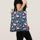 Dinosaurier Adventure Nahtlos Design Tasche (Von Nahem)