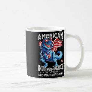 Dinosaurier American Flag 250. Jubiläum Rex Usa 4. Kaffeetasse
