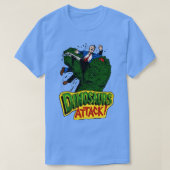 Dinosaurier-Angriff 1 T-Shirt (Design vorne)