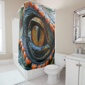 Dinosaurier Art Duschvorhang (Beispiel)