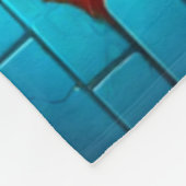 Dinosaurier Art Fleecedecke (Ecke)