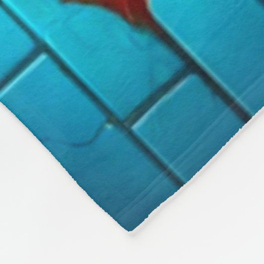 Dinosaurier Art Fleecedecke (Ecke)