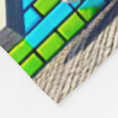 Dinosaurier Art Fleecedecke (Ecke)