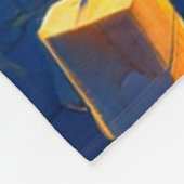 Dinosaurier Art Fleecedecke (Ecke)