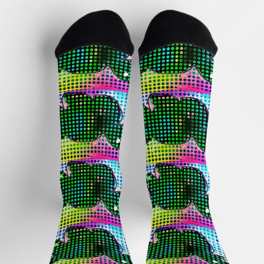 Dinosaurier Art Socken (Oben)