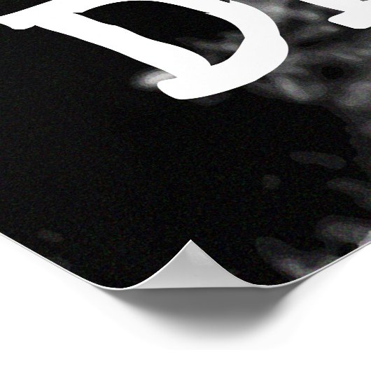 Dinosaurier auf dem Mondplakat drucken Poster (Ecke)