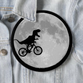 Dinosaurier auf einem Rad mit dem Mond Button (Beispiel)