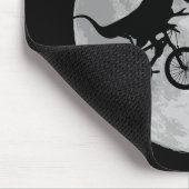 Dinosaurier auf einem Rad mit dem Mond Mousepad (Ecke)