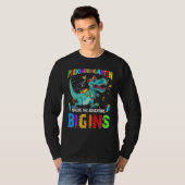 Dinosaurier aufgepasst, wird Vorschule zerquetsche T-Shirt (Vorne ganz)