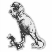 Dinosaurier Aufkleber (Vorderseite)