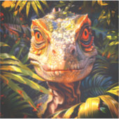 Dinosaurier Aufkleber (Vorderseite)