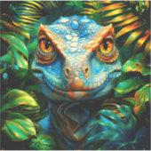 Dinosaurier Aufkleber (Vorderseite)