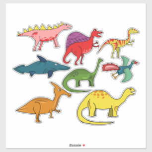 Dinosaurier Aufkleber