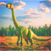 Dinosaurier Aufkleber (Vorderseite)