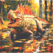 Dinosaurier Aufkleber (Vorderseite)