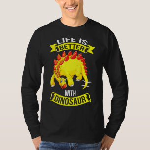 Dinosaurier aus der Kreidezeit Niedlich Dinos T-Shirt