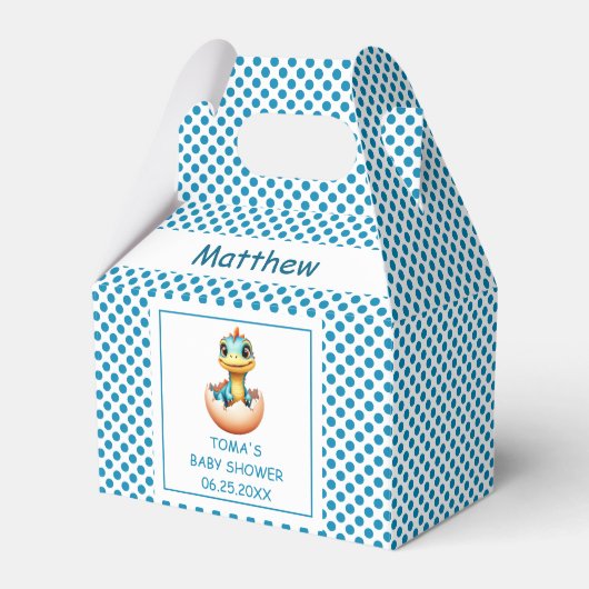 Dinosaurier aus Ei Geschenkschachtel (Vorderseite)