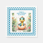 Dinosaurier aus Ei Serviette (Vorderseite)