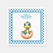 Dinosaurier aus Eiern 2 Serviette (Vorderseite)