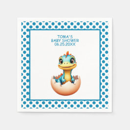 Dinosaurier aus Eiern 2 Serviette