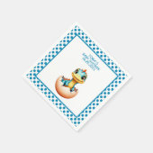 Dinosaurier aus Eiern 2 Serviette (Ecke)