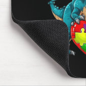 Dinosaurier Autismus Bewusstsein Puzzle Stücke Jun Mousepad (Ecke)
