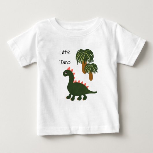 Dinosaurier Baby T-shirt (Vorderseite)
