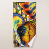 Dinosaurier Badehandtuch (Badehandtuch)