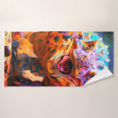 Dinosaurier Badehandtuch (Badehandtuch)