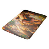 Dinosaurier Badematte (Schrägansicht)