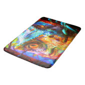 Dinosaurier Badematte (Schrägansicht)