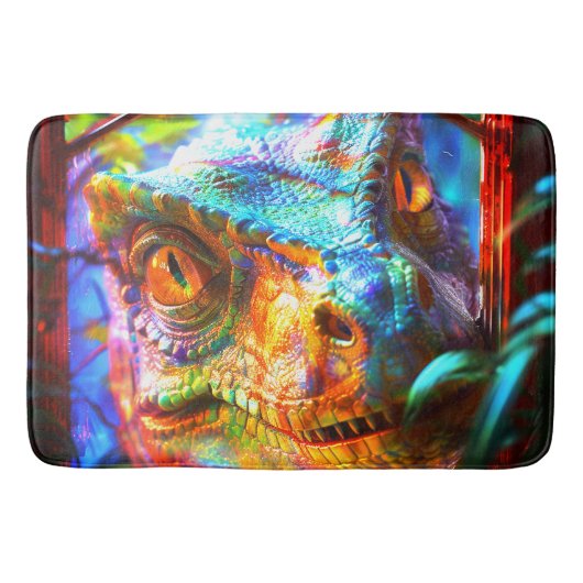 Dinosaurier Badematte (Vorderseite)