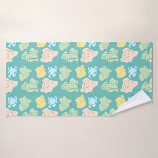 Dinosaurier Badhandtuch Set (Badehandtuch)