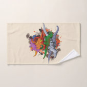 Dinosaurier Badhandtuch Set (Handtuch)