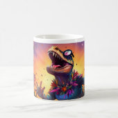 Dinosaurier, Beängstigend und Niedlich, Version 12 Kaffeetasse (Mittel)