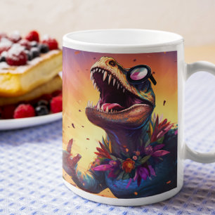 Dinosaurier, Beängstigend und Niedlich, Version 12 Kaffeetasse