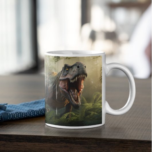 Dinosaurier, Beängstigend und Niedlich, Version 1 Kaffeetasse