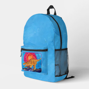 Dinosaurier Bedruckter Rucksack