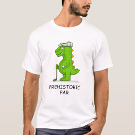 Dinosaurier beim Golfspielen Dinosaurier Golf Shir T-Shirt