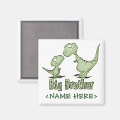 Dinosaurier Big Brother Magnet (Vorderseite/Rückseite)