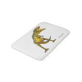 Dinosaurier-Bild Custom Small Bath Mat Badematte (Schrägansicht)