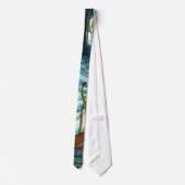 Dinosaurier-bildhafte Krawatte Omeisaurus Gregory (Rückseite)