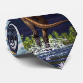 Dinosaurier-bildhaftes Krawatte Quetzalcoatlus t (Gerollt)