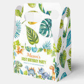 Dinosaurier Birthday Favor Box Geschenkschachtel (Geöffnet)
