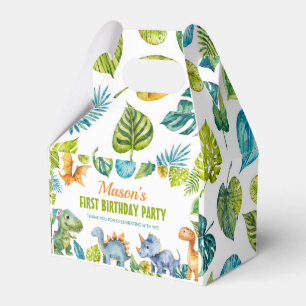 Dinosaurier Birthday Favor Box Geschenkschachtel