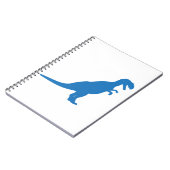 Dinosaurier Blue Notizblock (Linke Seite)